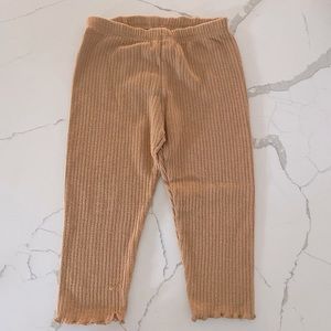 Zara Toddler Girl Ribbed Legging